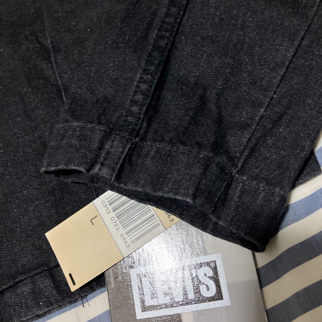 90s デッドストック　Levi's シルバータブ　ブラックデニム　ジャケット