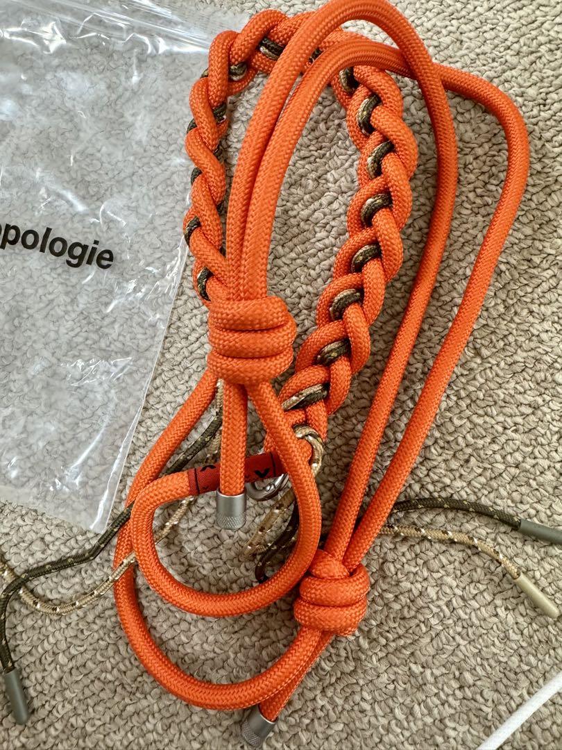 Topologie トポロジー 8.0mm ブレイデッド オーロープ オレンジ