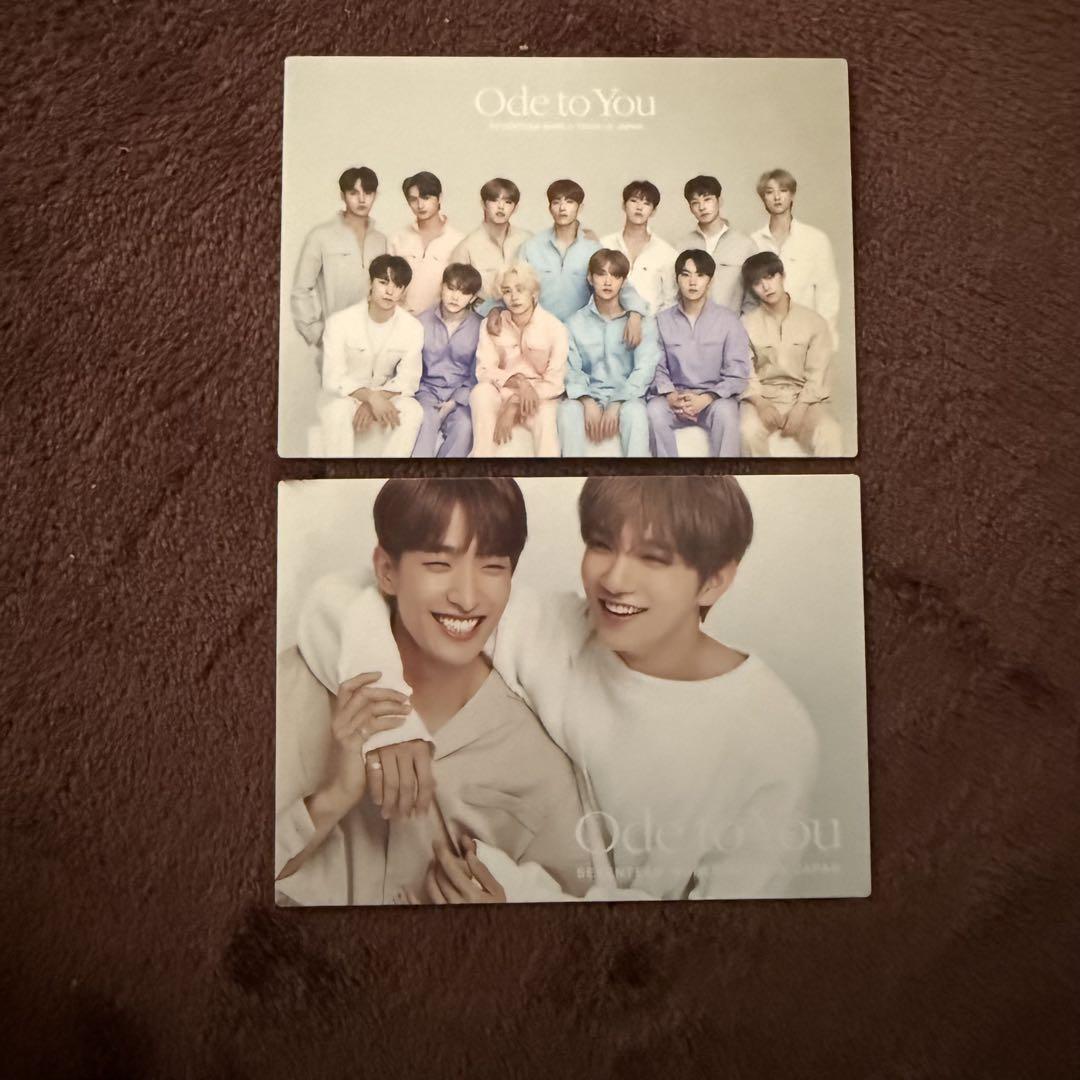Ode to You トレカ SEVENTEEN Ode to You Blu-ray 初回限定版