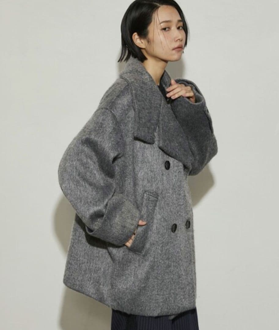 Firsthand/ファーストハンド リサイクルシャギースタンドカラーコート Firsthand/ファーストハンド リサイクルシャギースタンドカラーコート