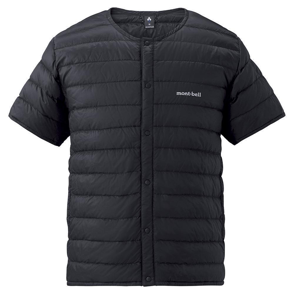 モンベル スペリオダウン ラウンドネックT Men's ブラック XLサイズ