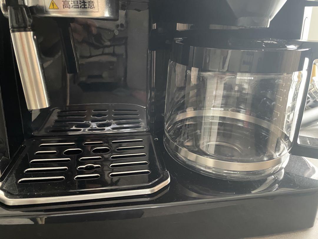デロンギ　コンビ コーヒーメーカー　ブラック DeLonghi コンビコーヒーメーカー ブラック