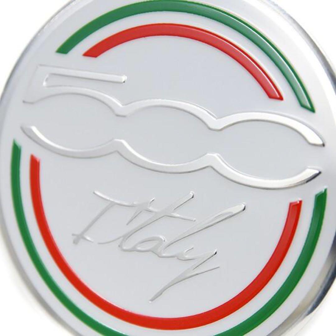 匿名配送 フィアット FIAT 「500 ITALY」Bピラー エンブレム 純正