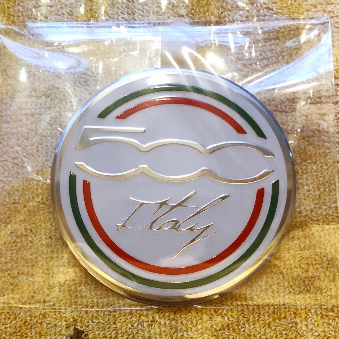 匿名配送 フィアット FIAT 「500 ITALY」Bピラー エンブレム 純正