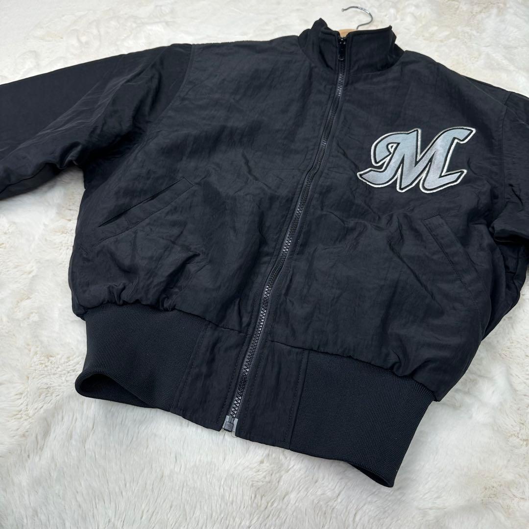 ✨美品✨レア！千葉ロッテ×Rawlings刺繍スタジャン M