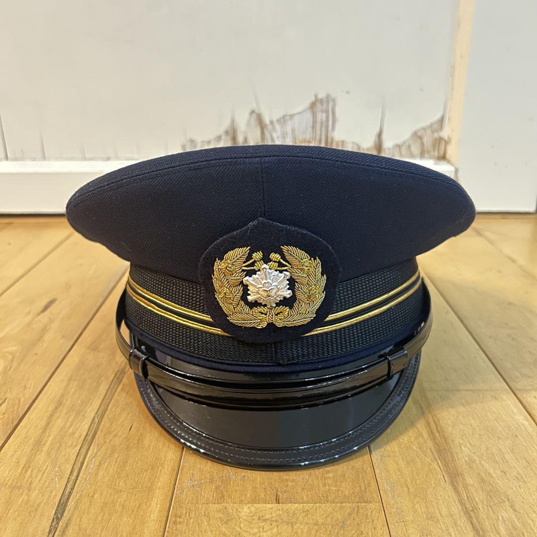☆デッドストック☆ 旧消防官　制帽　昭和レトロ　コスプレ　劇団用