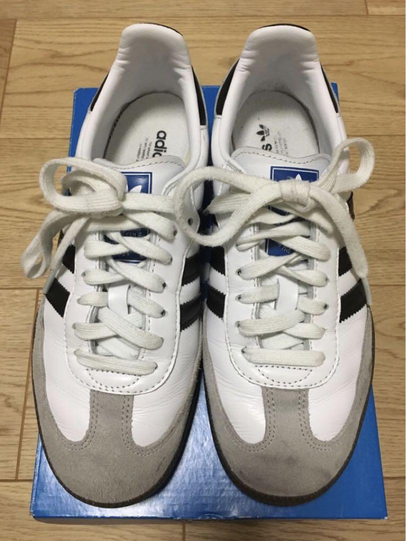 adidas Samba White Black Gum 白 サンバ 24cm