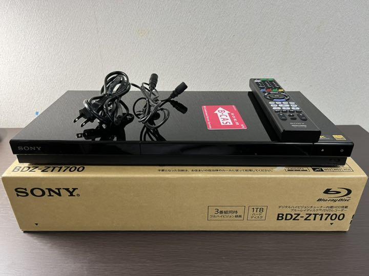 ブラック系【返品?交換対象商品】【ゆめくま様専用】SONY BDZ-ZT1700 ...