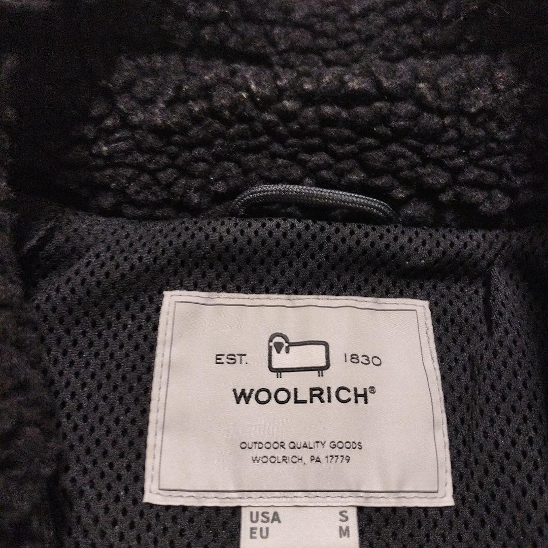 WOOLRICH ウールリッチ フリースボアジャケット ブラック М
