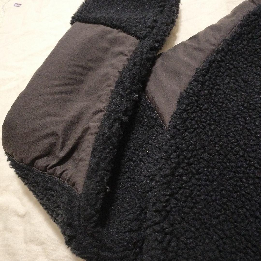 WOOLRICH ウールリッチ フリースボアジャケット ブラック М