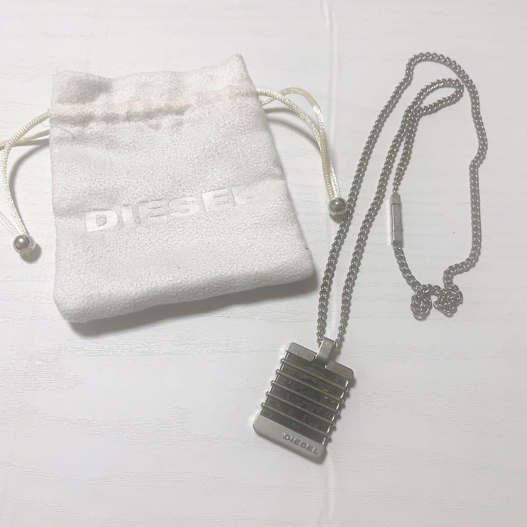 DIESEL ディーゼル メンズ レディース ネックレス チェーン長め＊送料無料