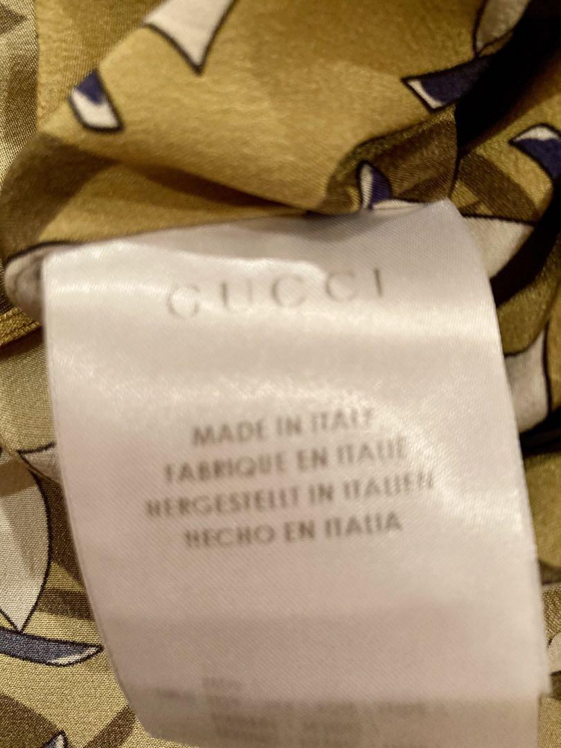 GUCCI シルクワンピース 半袖