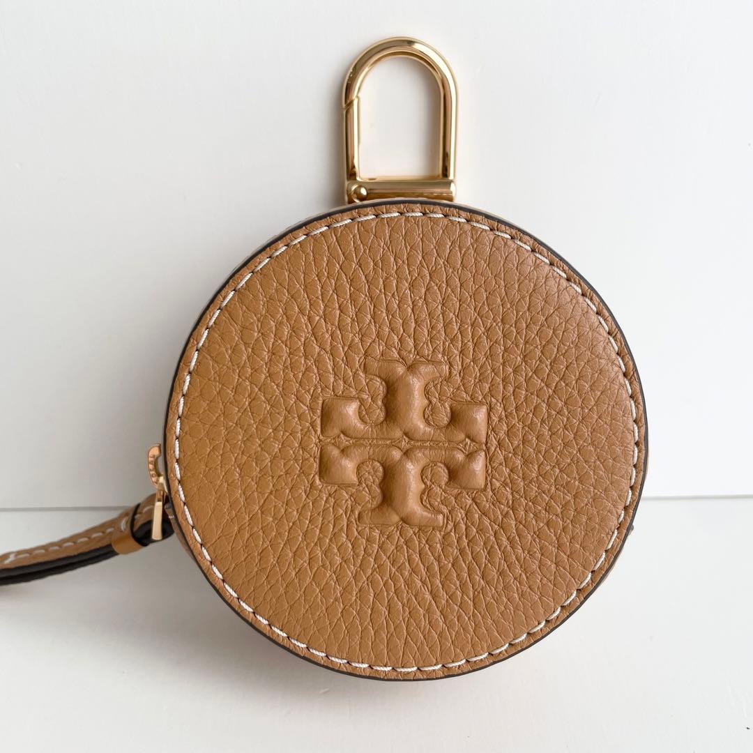 トリーバーチ バッグチャーム コインポーチ 小物入れ レザー ロゴ テア 新品 トリーバーチ バッグチャーム コインポーチ 小物入れ レザー ロゴ テア 新品