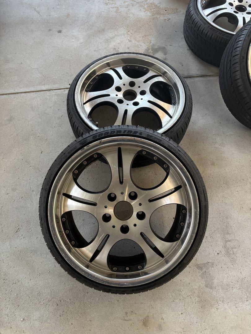 DISHホイール 185/35R17 4本セット PCD114.3
