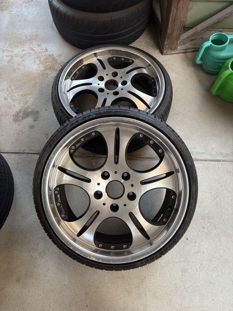 DISHホイール 185/35R17 4本セット PCD114.3