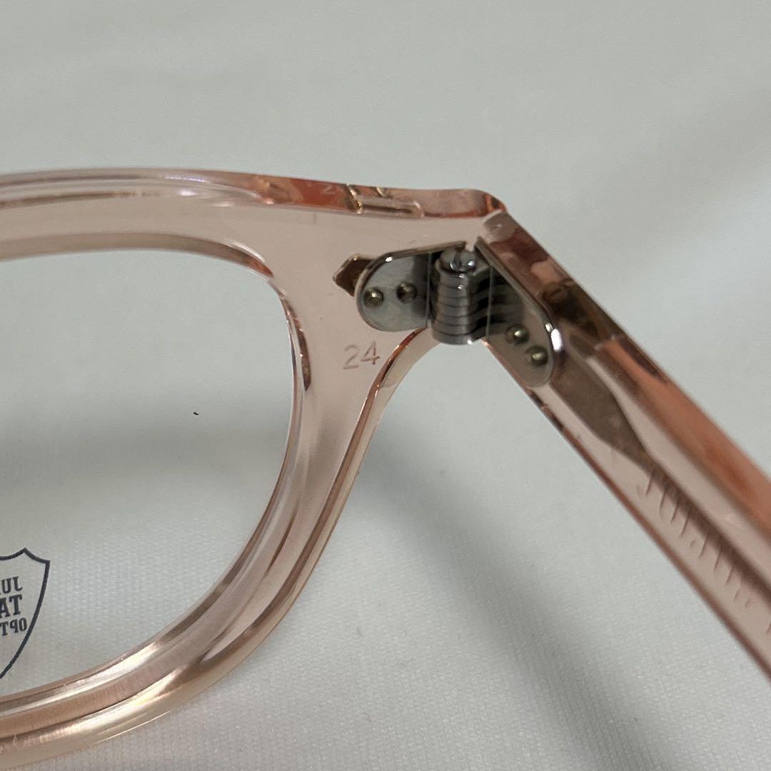 小物 JULIUS TART OPTICAL AR flesh pink 46/24