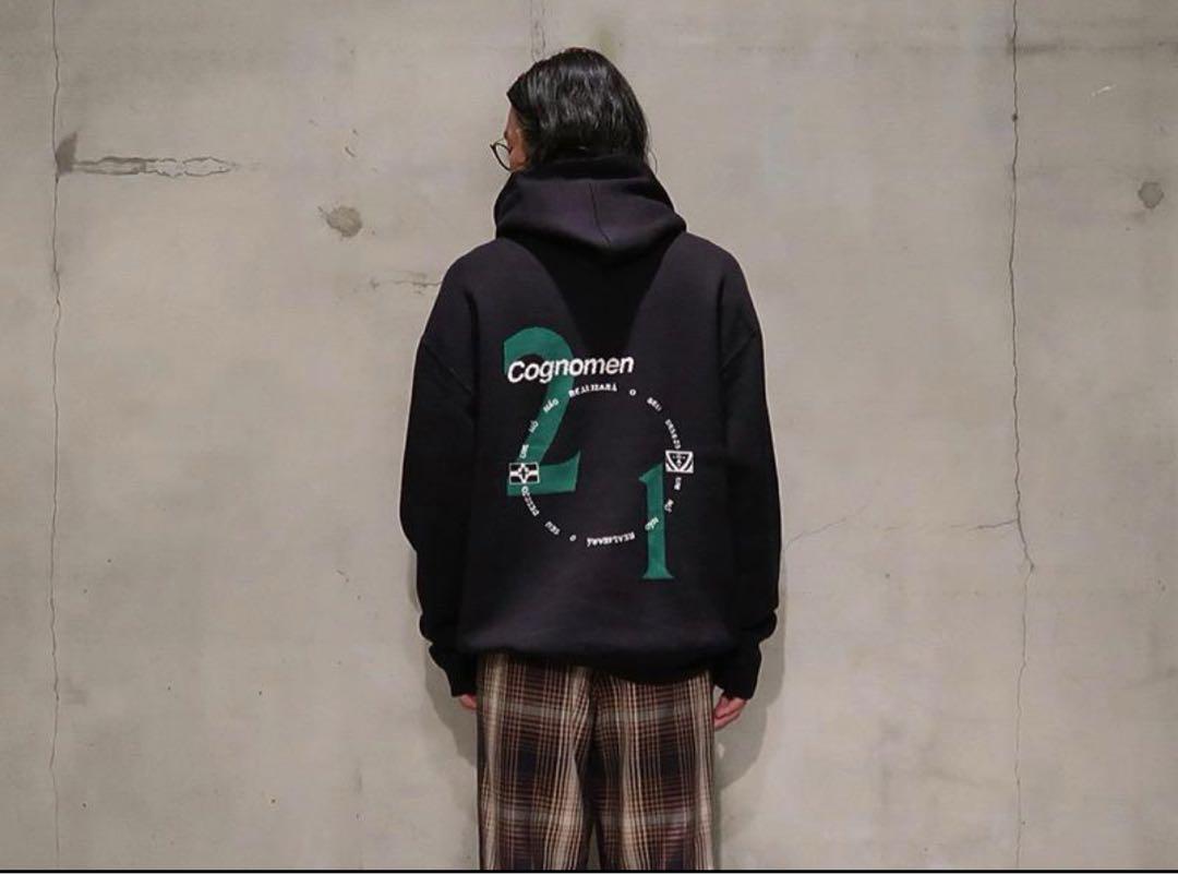 COGNOMEN フットボール ニット パーカー M