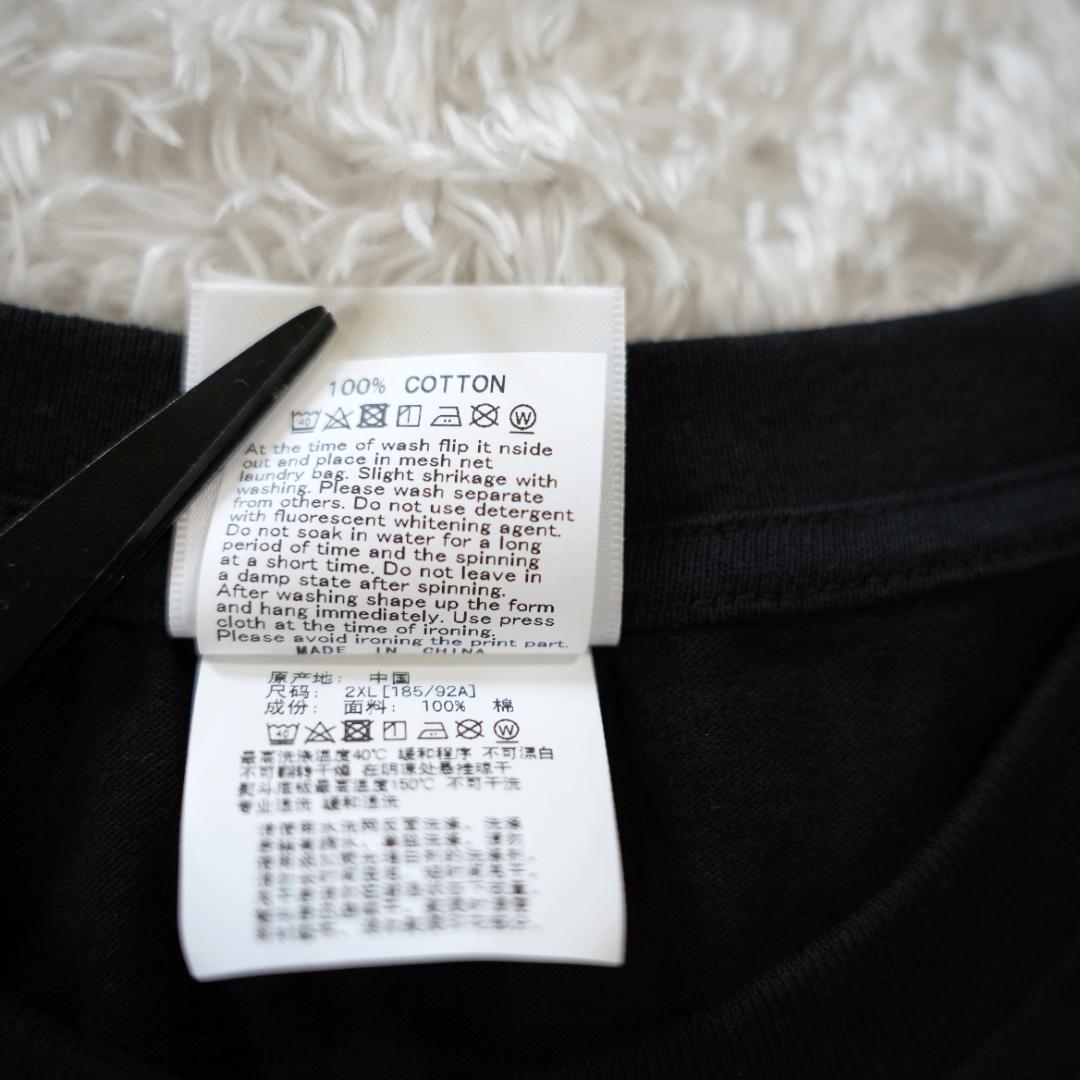 【極美品】A BATHING APE　ロゴ刺繡ロングスリーブTシャツ　2XL