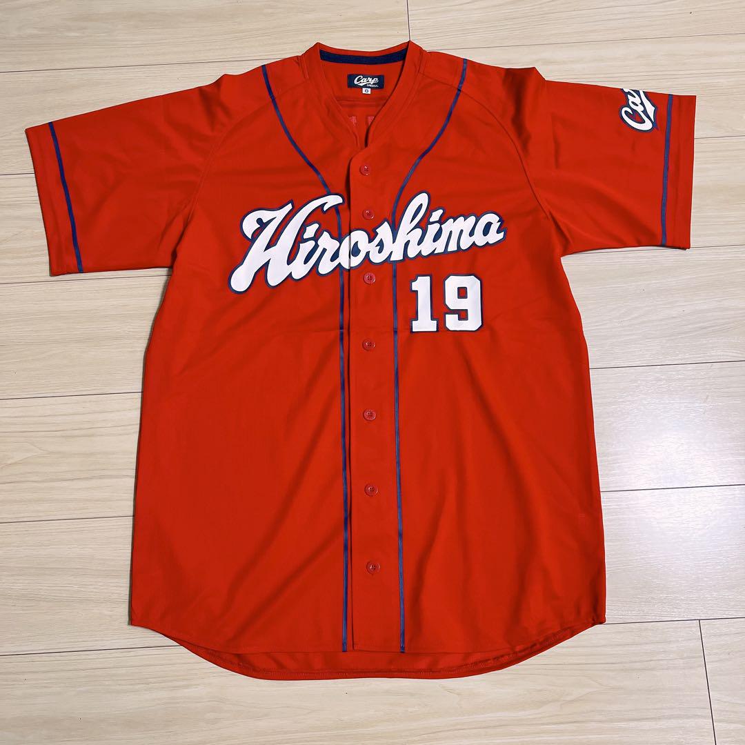 広島東洋カープ #19 野村 祐輔レプリカユニフォーム L☆新品