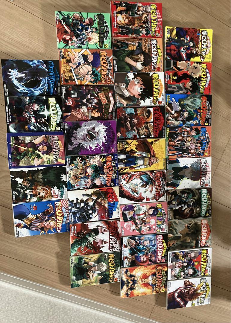 僕のヒーローアカデミア　【1-34巻セット】 僕のヒーローアカデミア 1巻〜34巻 全巻セット