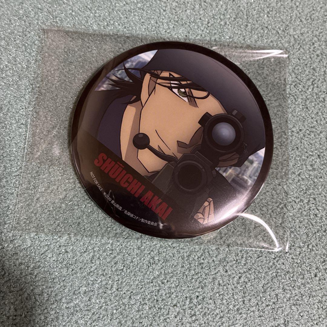 名探偵コナン 緋色の弾丸 アニメイト DVD購入特典 缶バッジ 赤井秀一