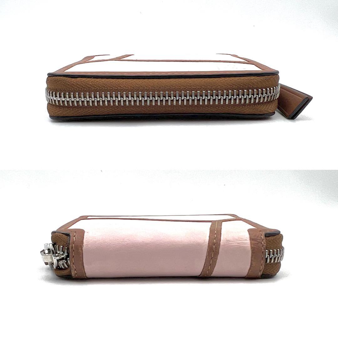 《美品》LOEWE パズル アナグラム レザーコンパクトウォレット 二つ折り財布