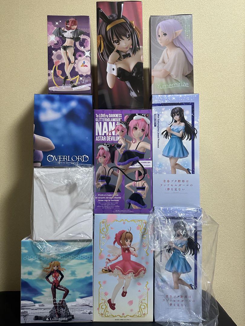 高質 フィギュア 10体 【タイクレ限定版有り】 まとめ売り 美少女 コミック・アニメ