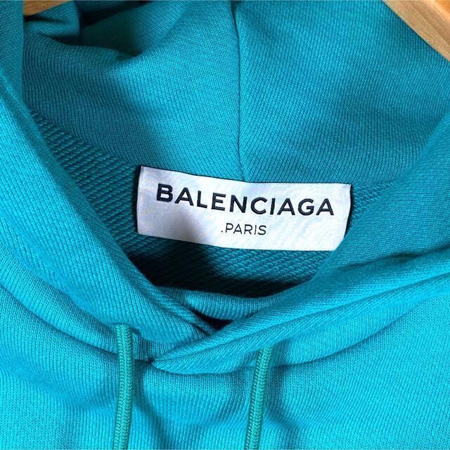 直販限定 『BALENCIAGA』バレンシアガ (L) 無地パーカー hipomoto.com