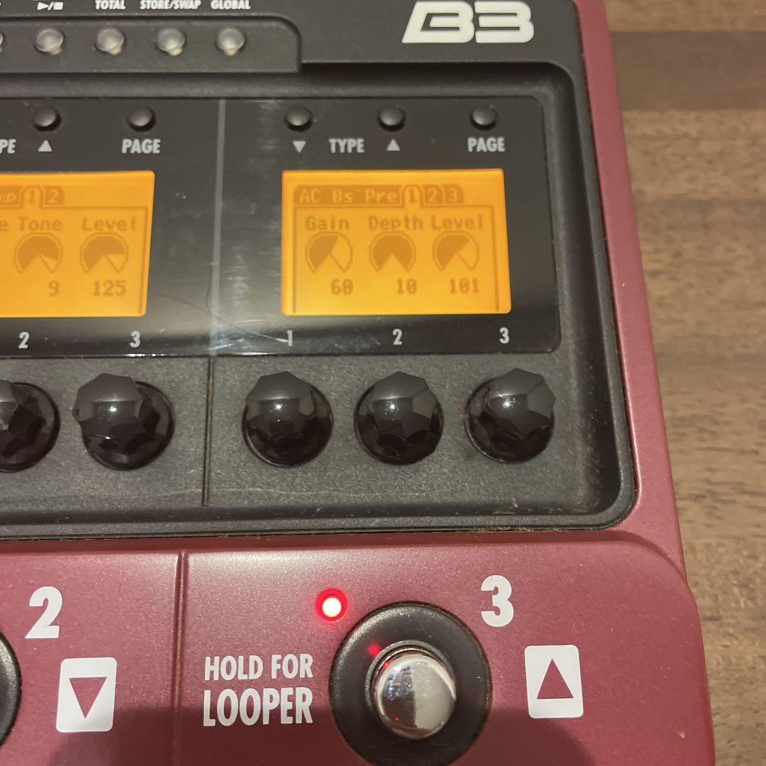 ZOOM B3 ベースエフェクター