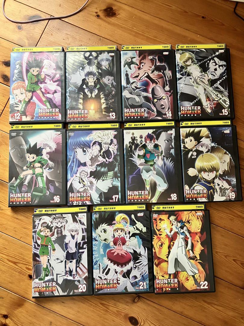 HUNTER×HUNTER ハンター dvd レンタル落44枚と漫画38巻セット