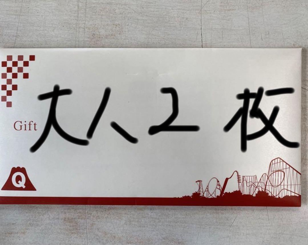 富士急ハイランド　フリーパス　大人2枚　即発送！