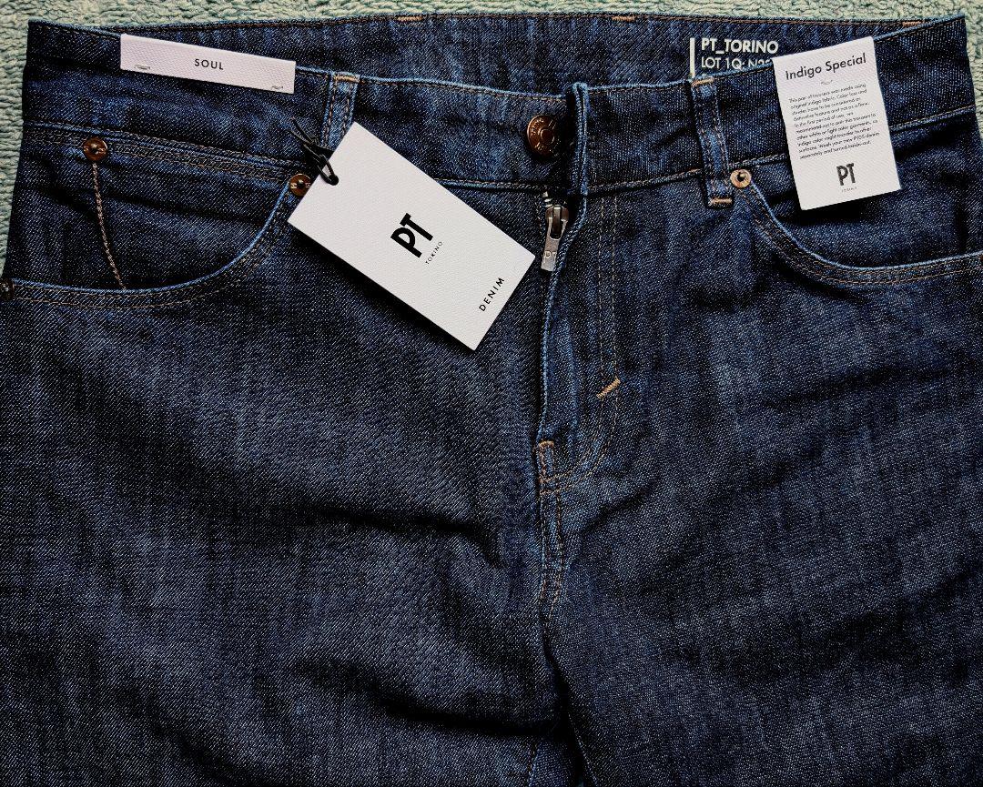 【未使用】PT TORINO DENIM SOUL W31インディゴ