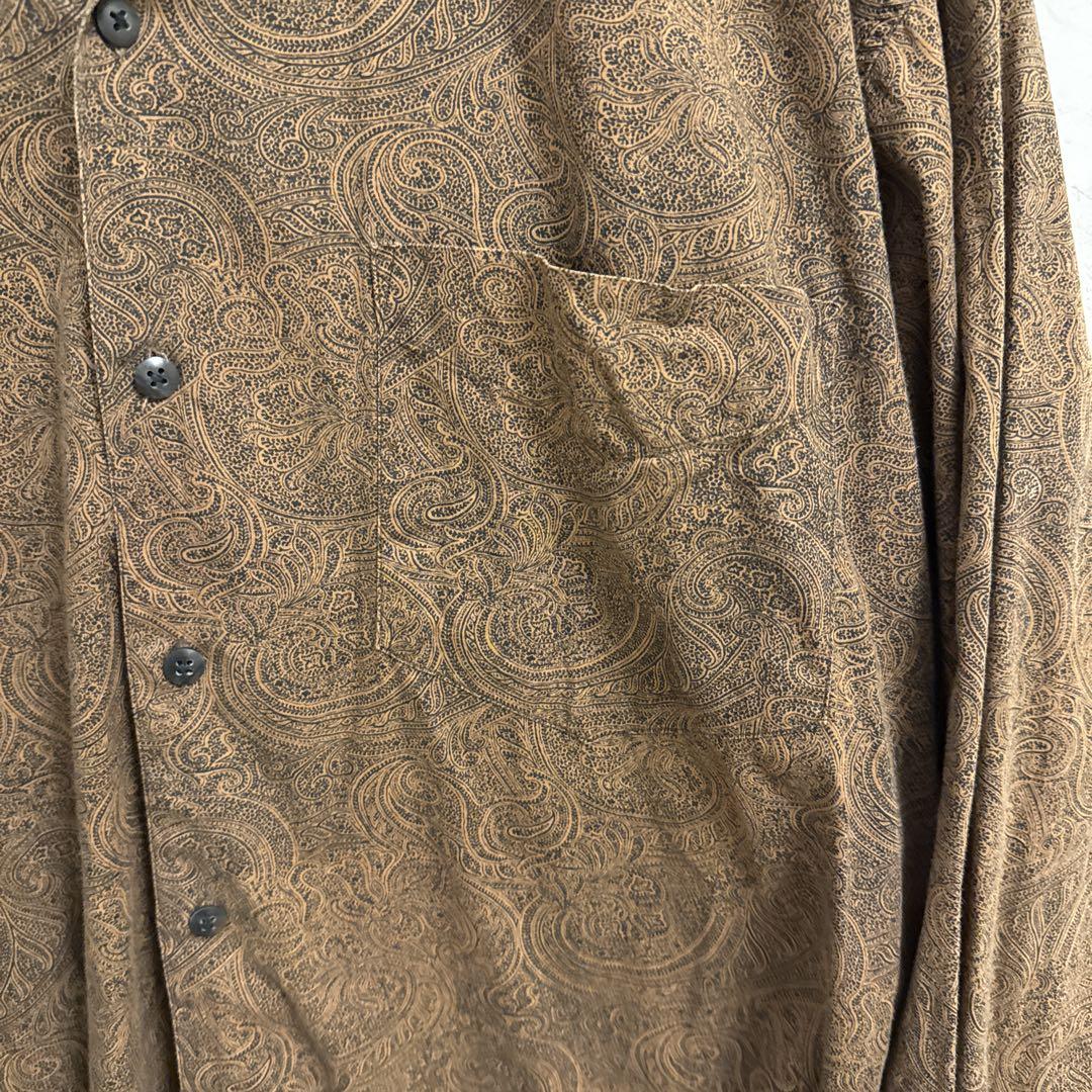 希少　OLDGAP 大文字　オールドギャップ　ペイズリー柄 長袖シャツ L