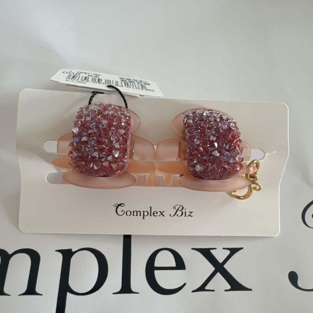 Complex Biz スワロフスキークリスタル ヘアピン ヘアクリップ