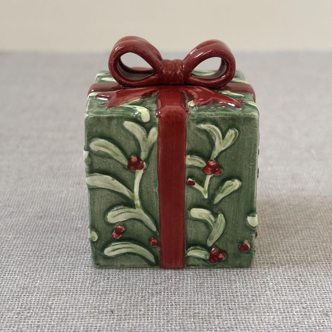 アメリカ フィッツ&フロイド プレゼント ソルト クリスマス fizs and