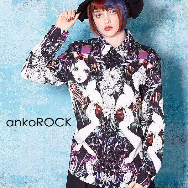 ankoROCK 白雪姫シャツ 【タイト】