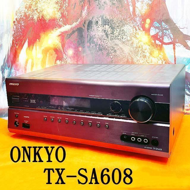 ☆7.1ch対応アンプ☆PC、AV機器対応☆ONKYO TX-SA608 www.timepharma.com