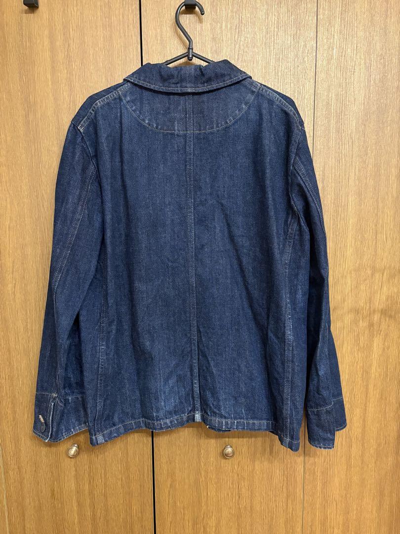 mhl. デニムジャケット　canton キャントン　ジップ