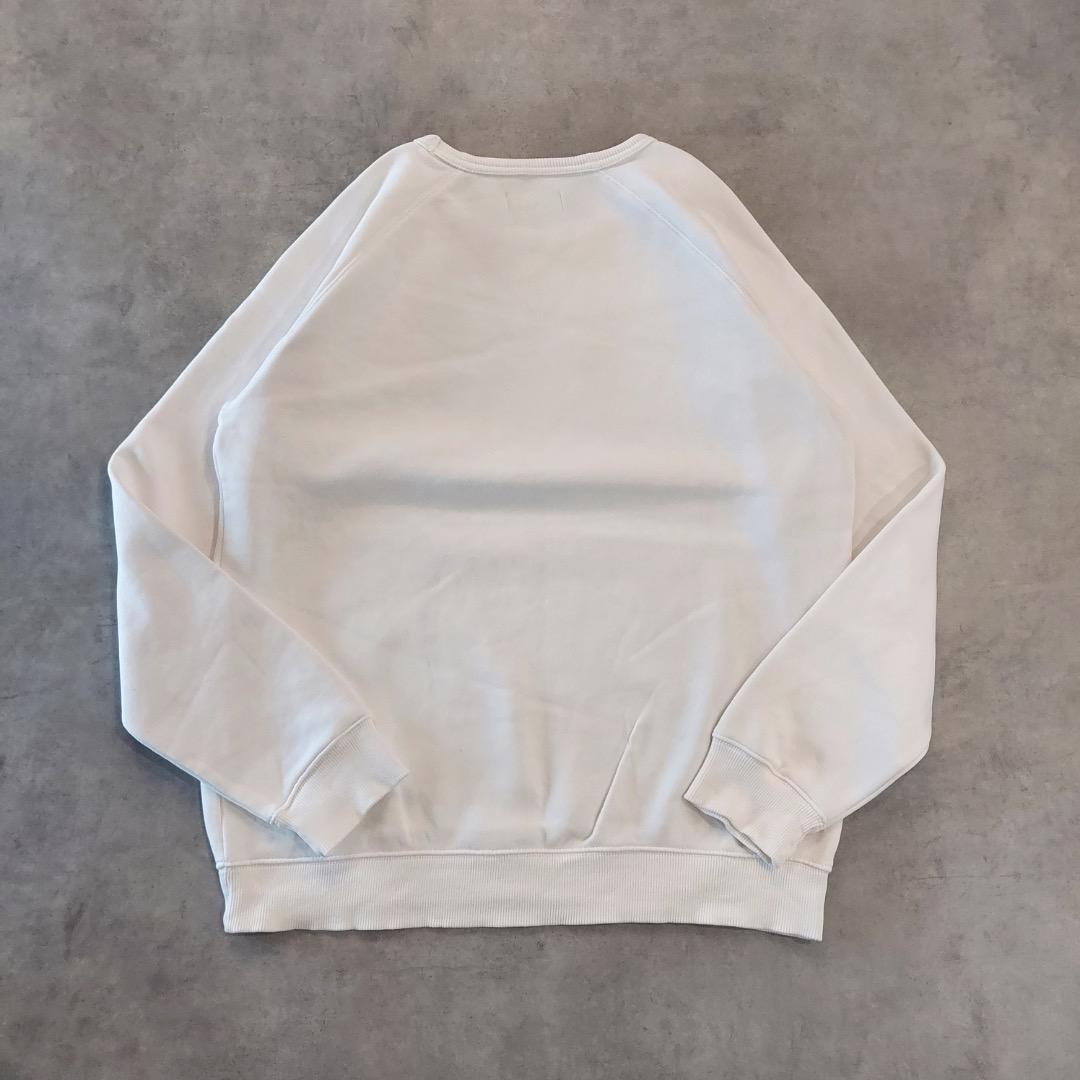 アディダス スウェット 古着 ビッグロゴ プリント XL 白 黒 16521XL LL adidas WWW_HOMU-JOURNEY_COM