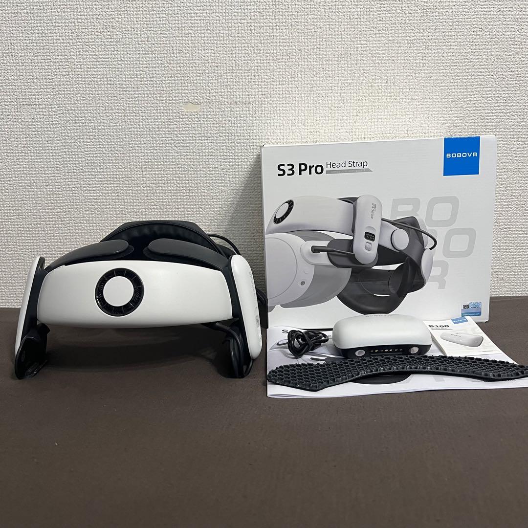 BOBOVR S3 Pro Quest3用ストラップ