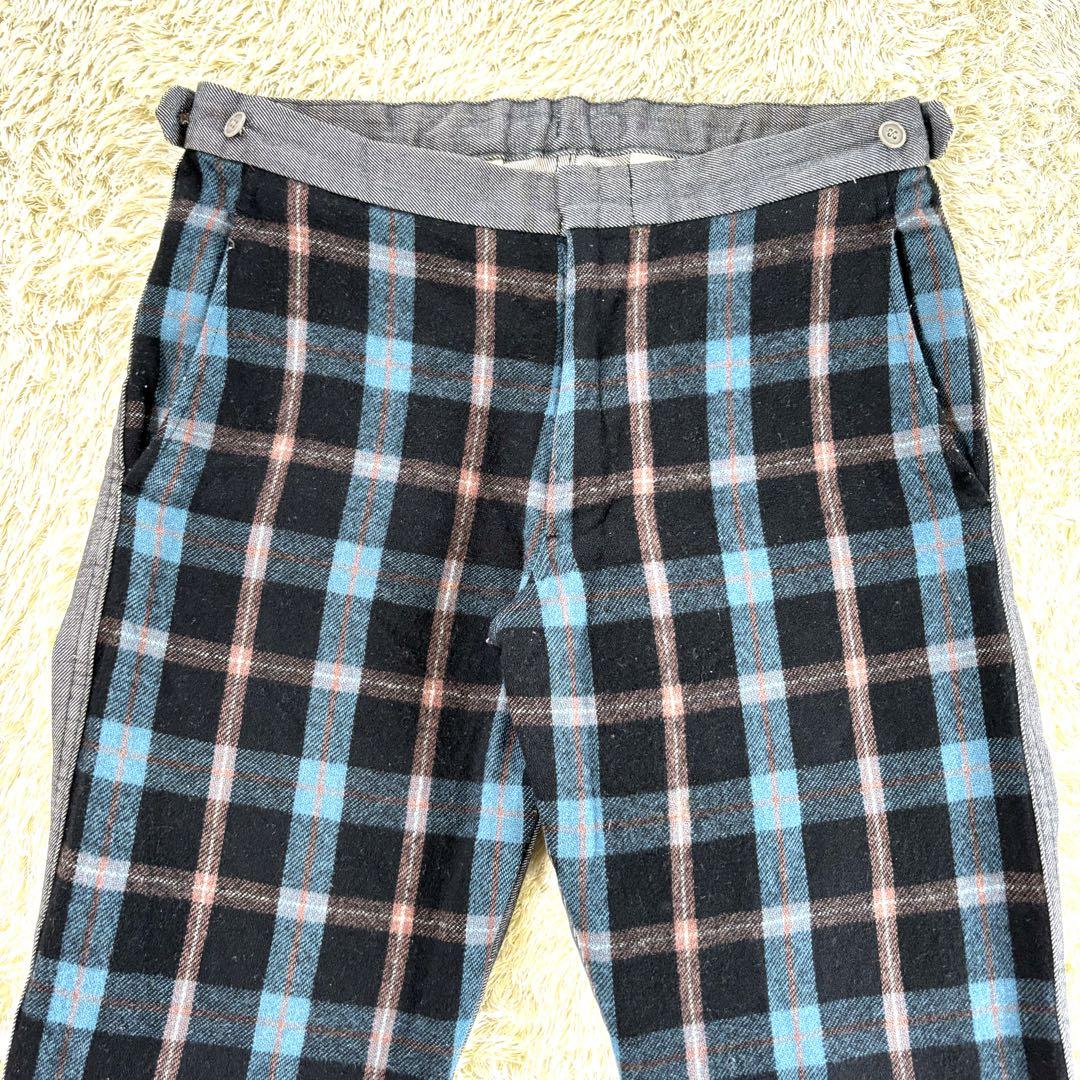 COMME des GARCONS SHIRT ギンガムチェックパンツ CdG - メルカリ