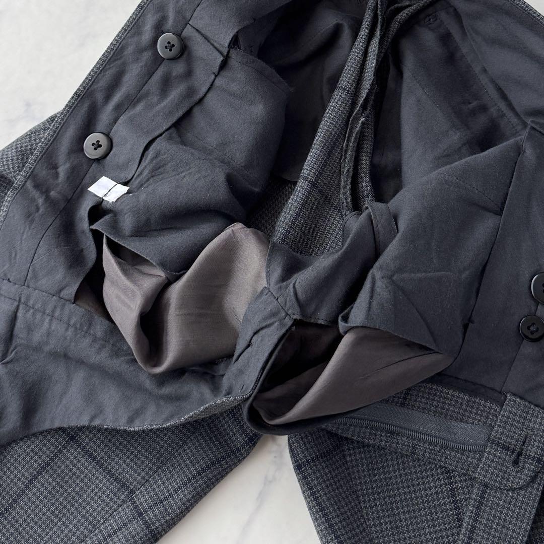 BEAMS F ビームス エフ セットアップ スーツ グレー 灰 44 S〜M