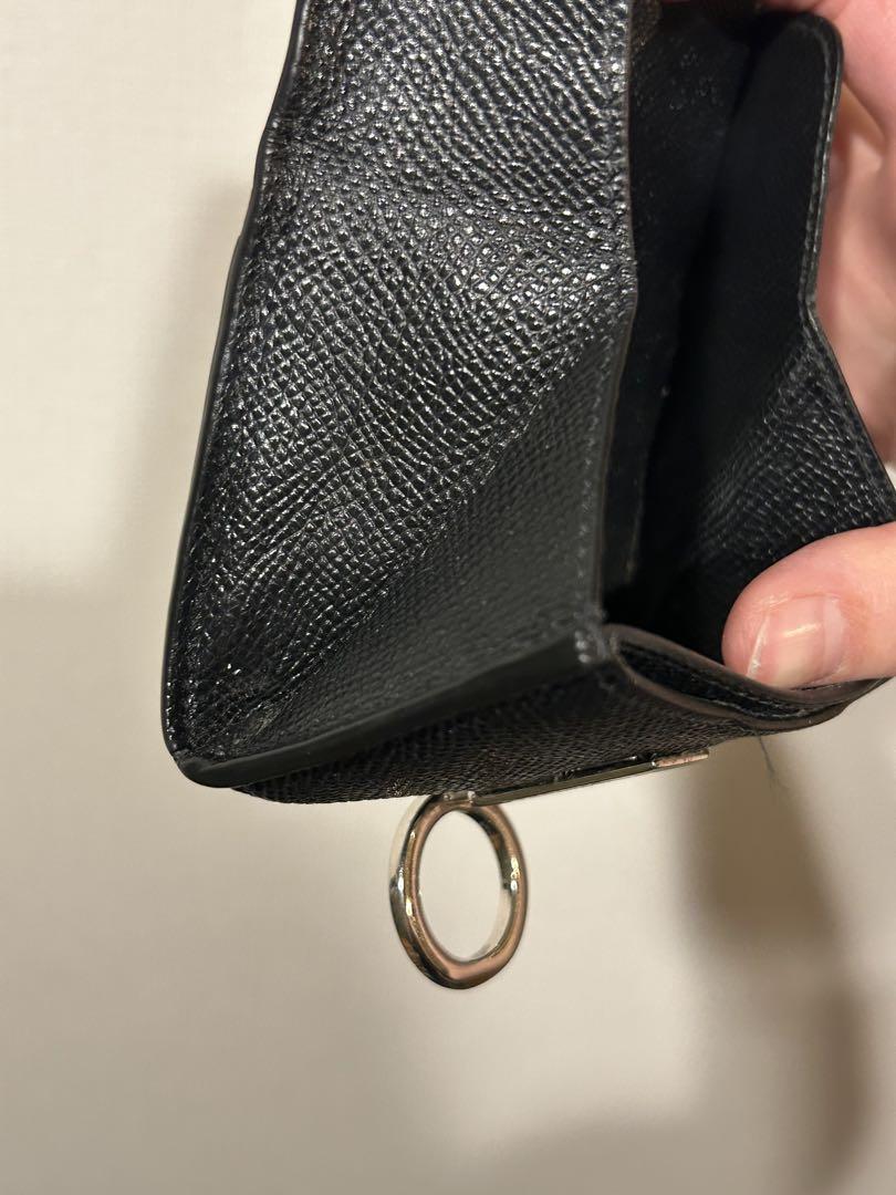 BVLGARI ミニ財布 コインケース カードケース レザー ブラック