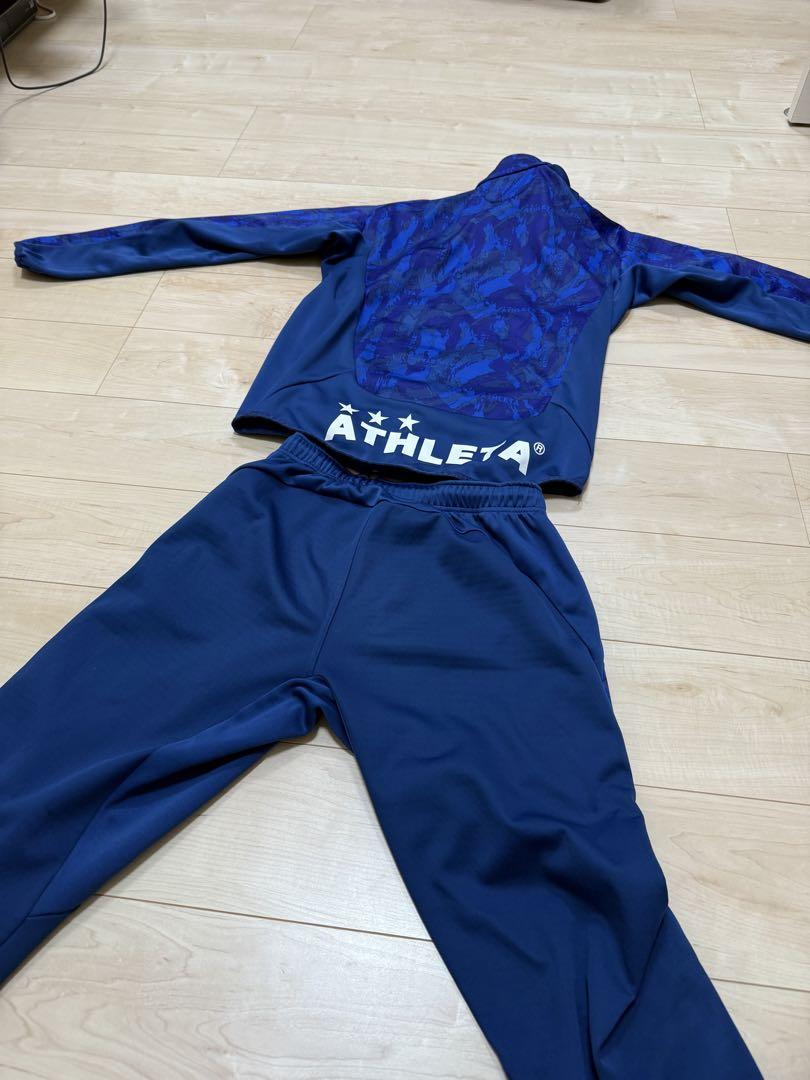 ATHLETA ウォームアップ上下　裏起毛（値下げ中）