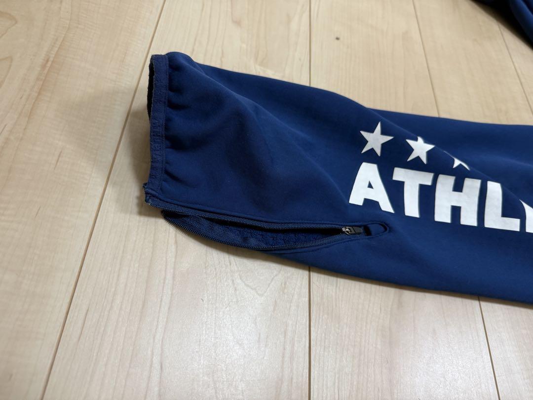 ATHLETA ウォームアップ上下　裏起毛（値下げ中）