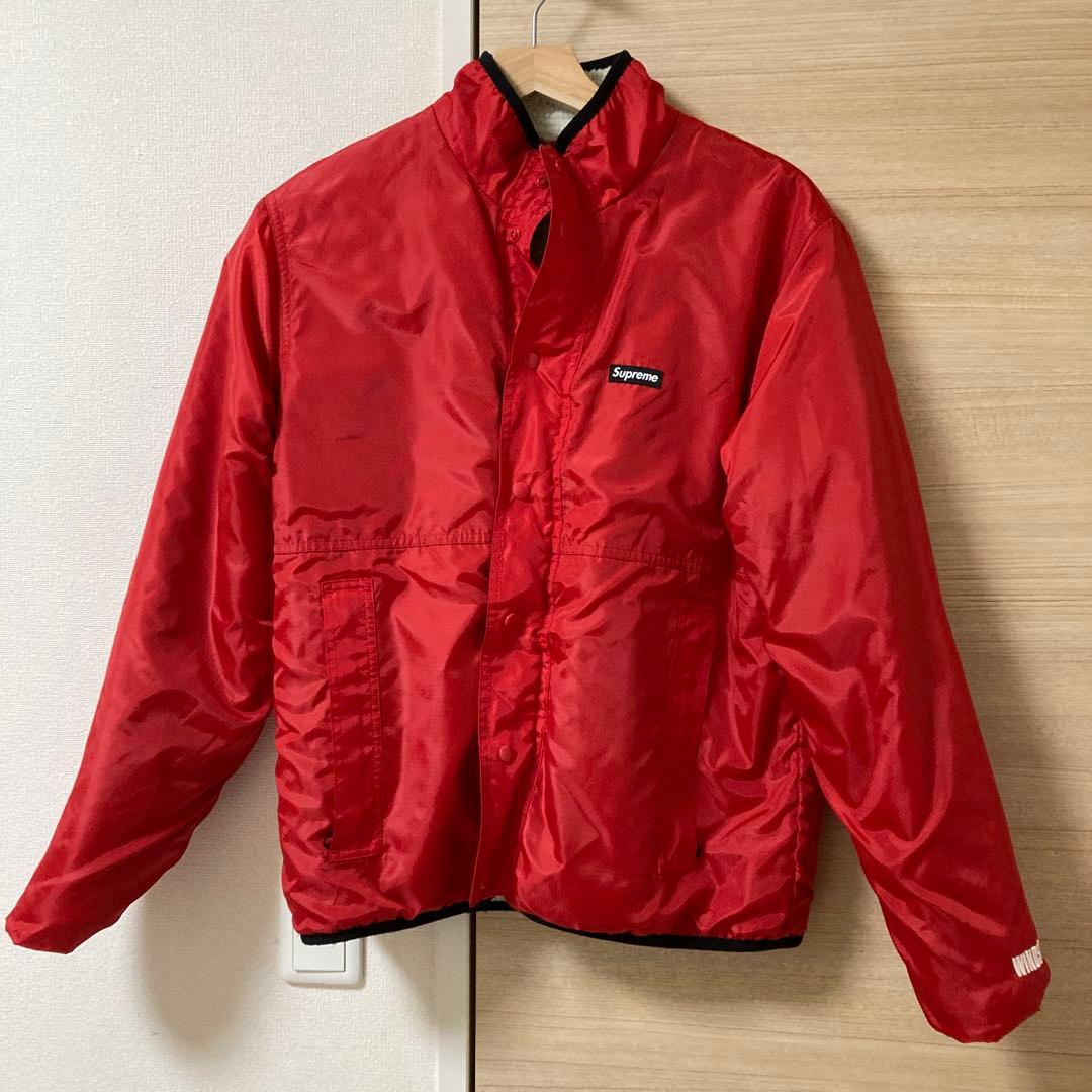 Supreme Reversible Logo Fleece Jacket Supreme Reversible Logo Fleece Jacket