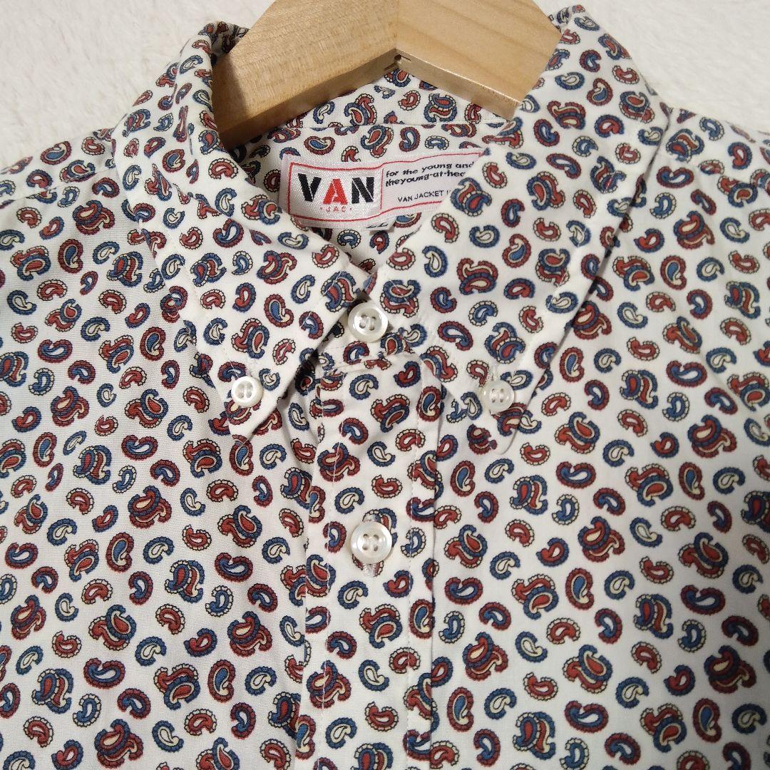 VAN JAC ヴァン ヂャケット 半袖シャツ [日本製] ☆美品☆