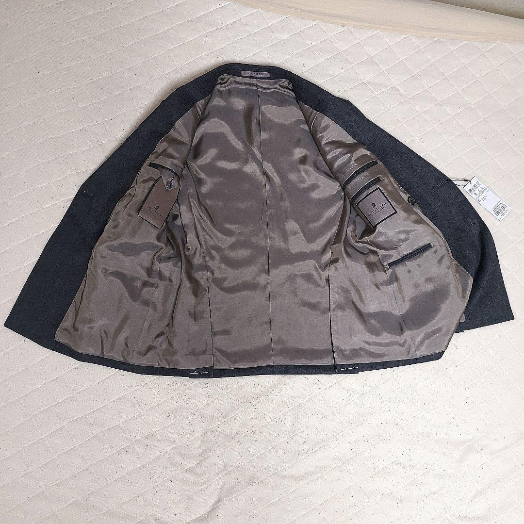 【新品】五大陸 CANONICO Wスーツ 34(A4) チャコールグレー