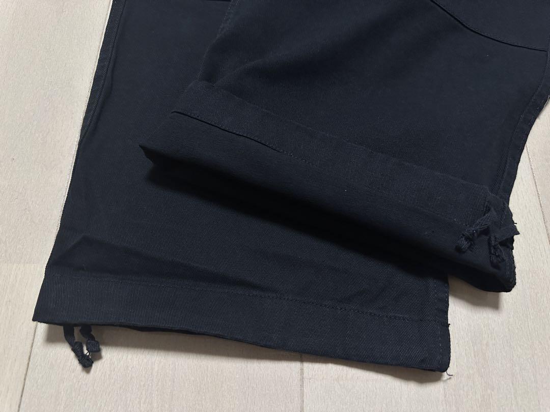 新品 GRAMICCI グラミチ カーゴ パンツ ワイド ドローコード ブラック
