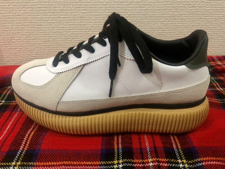 色々な オニツカタイガー デレシティ ホワイト×グリーン - スニーカー